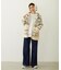 SNOW PATTERN COWICHAN KNIT JACKET
