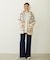 SNOW PATTERN COWICHAN KNIT JACKET