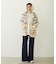 SNOW PATTERN COWICHAN KNIT JACKET
