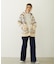 SNOW PATTERN COWICHAN KNIT JACKET
