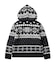 SNOW PATTERN COWICHAN KNIT JACKET