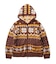SNOW PATTERN COWICHAN KNIT JACKET