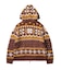 SNOW PATTERN COWICHAN KNIT JACKET
