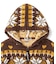 SNOW PATTERN COWICHAN KNIT JACKET