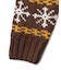 SNOW PATTERN COWICHAN KNIT JACKET