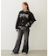 SATIN LOGO PATCH QUILTED JACKET