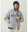 SATIN LOGO PATCH QUILTED JACKET