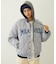 SATIN LOGO PATCH QUILTED JACKET