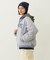 SATIN LOGO PATCH QUILTED JACKET