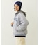 SATIN LOGO PATCH QUILTED JACKET