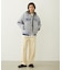 SATIN LOGO PATCH QUILTED JACKET