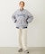 SATIN LOGO PATCH QUILTED JACKET