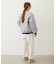 SATIN LOGO PATCH QUILTED JACKET