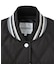 SATIN LOGO PATCH QUILTED JACKET