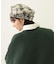 LOGO PLAID BERET