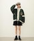 LOGO PLAID BERET
