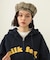LOGO PLAID BERET