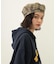 LOGO PLAID BERET