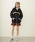LOGO PLAID BERET