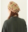 LOGO PLAID BERET