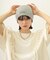 RUBBER PATCH KNIT CAP