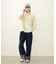 RUBBER PATCH KNIT CAP