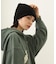 RUBBER PATCH KNIT CAP