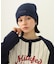 RUBBER PATCH KNIT CAP
