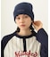 RUBBER PATCH KNIT CAP
