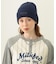 RUBBER PATCH KNIT CAP
