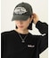 FRAYED LOGO PATCH CAP