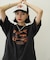 BIKE CRACK PRINT WIDE S/S TEE