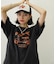 BIKE CRACK PRINT WIDE S/S TEE
