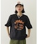 BIKE CRACK PRINT WIDE S/S TEE
