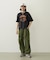 BIKE CRACK PRINT WIDE S/S TEE
