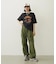 BIKE CRACK PRINT WIDE S/S TEE