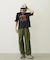 BIKE CRACK PRINT WIDE S/S TEE