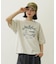 BIKE CRACK PRINT WIDE S/S TEE