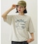 BIKE CRACK PRINT WIDE S/S TEE