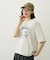BIKE CRACK PRINT WIDE S/S TEE