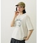 BIKE CRACK PRINT WIDE S/S TEE