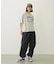 BIKE CRACK PRINT WIDE S/S TEE