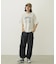 BIKE CRACK PRINT WIDE S/S TEE