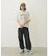 BIKE CRACK PRINT WIDE S/S TEE