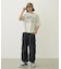 BIKE CRACK PRINT WIDE S/S TEE