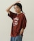 BIKE CRACK PRINT WIDE S/S TEE