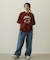 BIKE CRACK PRINT WIDE S/S TEE