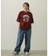 BIKE CRACK PRINT WIDE S/S TEE