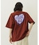 MELTY HEART FOAM PRINT WIDE S/S TEE