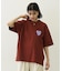 MELTY HEART FOAM PRINT WIDE S/S TEE